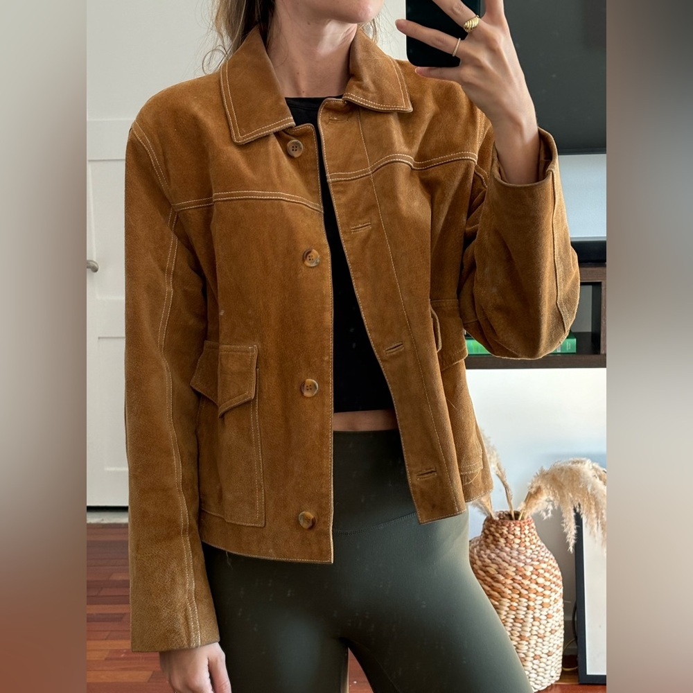Vintage Out Brook Suede Jacket